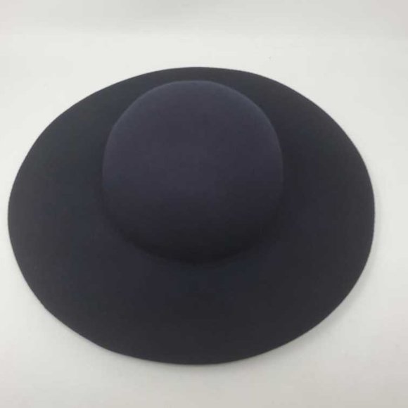 New J Crew S/M floppy felt hat in navy